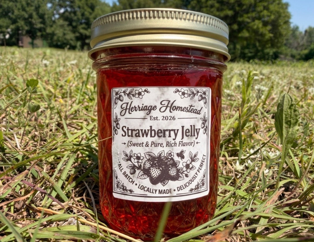Strawberry Jelly (8oz)