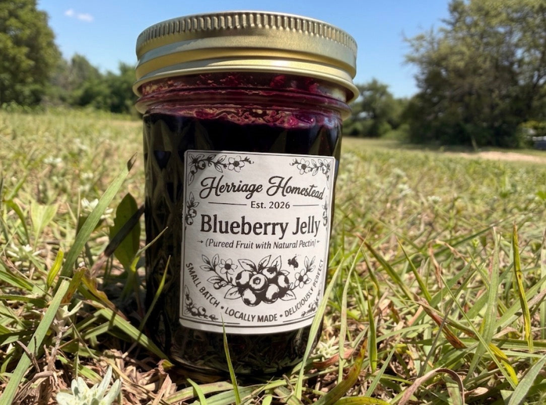 Blueberry Jelly (8oz)